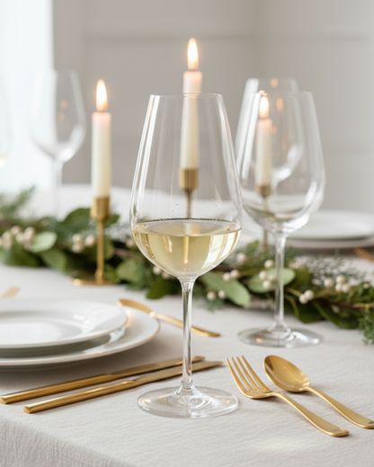 ONEforALL Universalglas – 6er Pack (white)